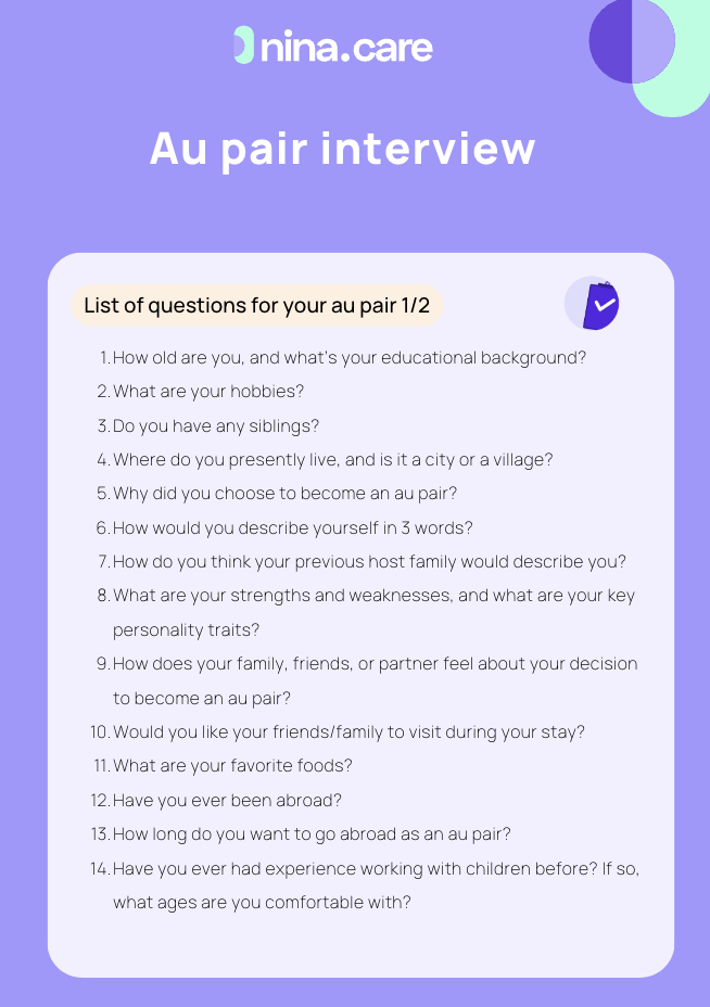 au pair bewerbungsgespräch 10 beste fragen für gastfamilien tipps zur vorbereitung auf ein bewerbungsgespräch mit deinem neuen au pair