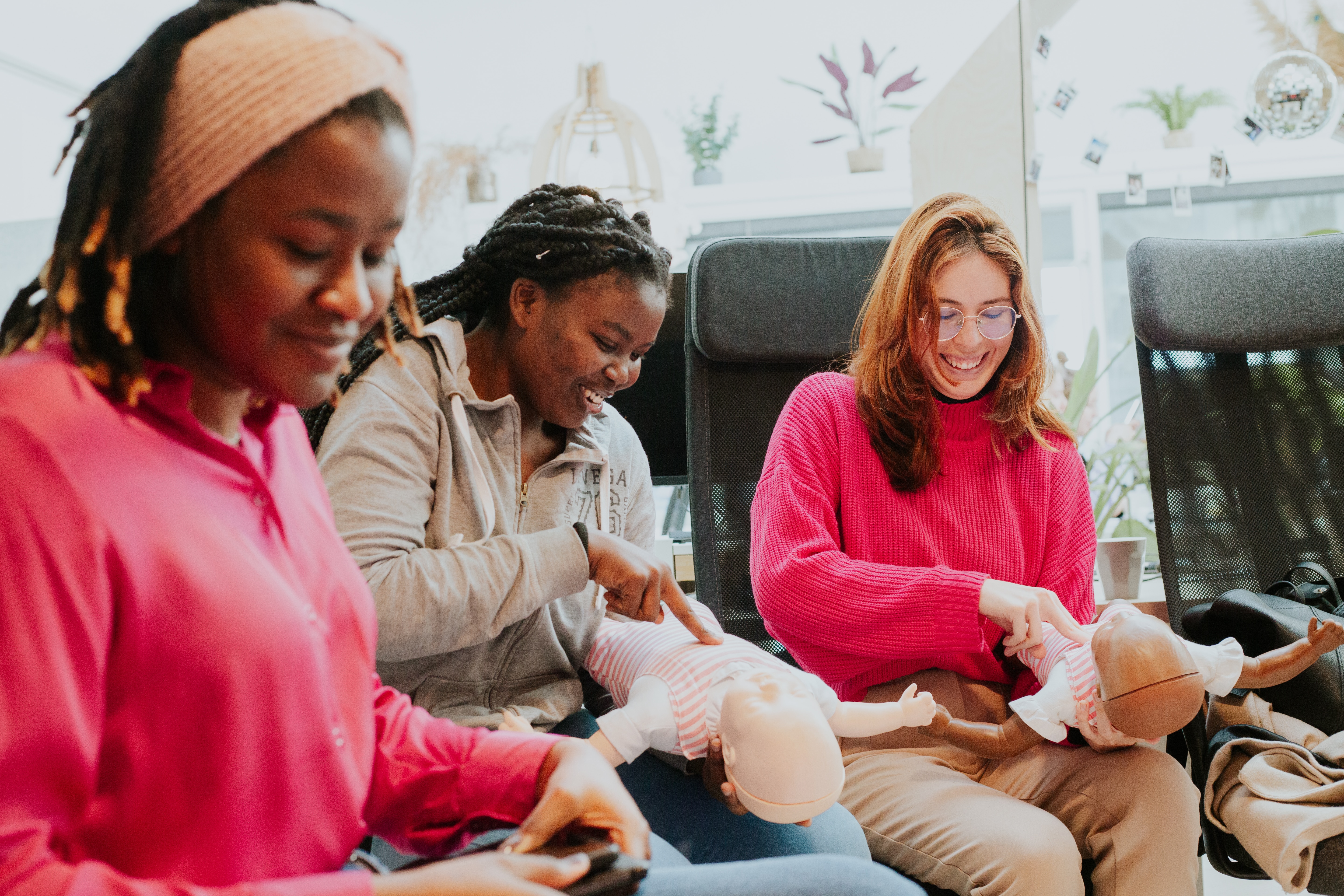 First aid course Nina.care where you book an au pair