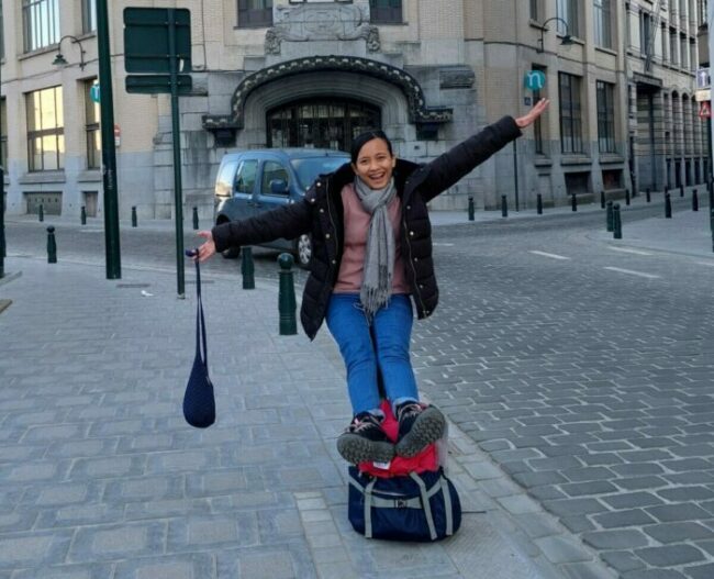 au pair galuh in the netherlands in brussels belgium