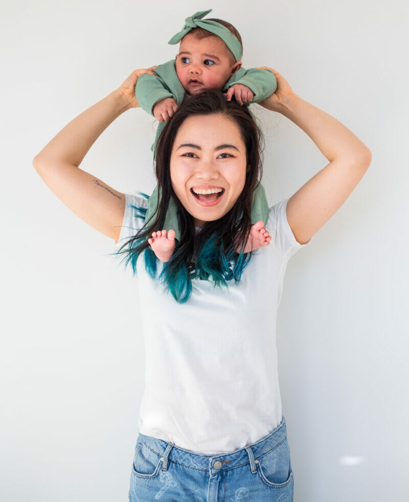 help with au pair babysitter page where you can learn more about our babysitters and our babysitting product look at this lovely babysitter with a cute kid on her shoulders