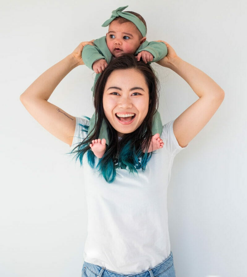 help with au pair babysitter page where you can learn more about our babysitters and our babysitting product look at this lovely babysitter with a cute kid on her shoulders