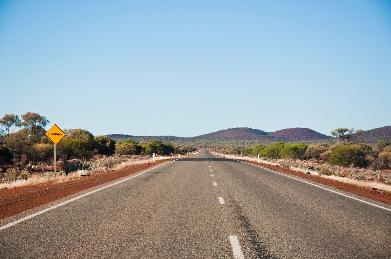 een lange weg in australie
